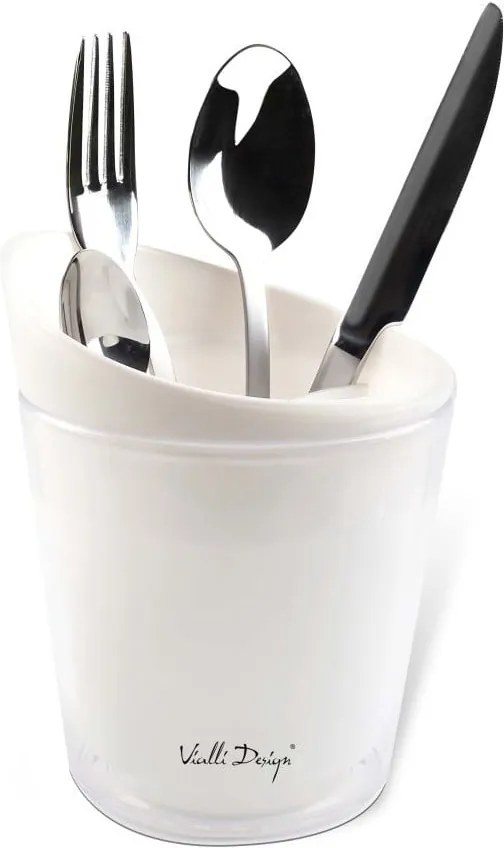 Livo fehér evőeszköztartó - Vialli Design