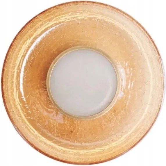 Signature Led borostyán üveg fali lámpa 9W Maxlight