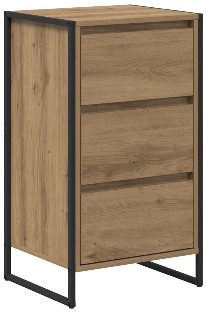 Széf fiókkal Művészi tölgy 42 x 36 x 75.5 cm Faanyag