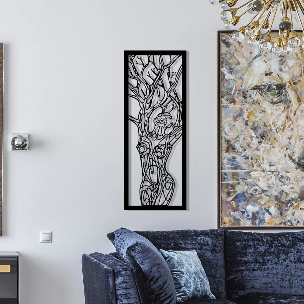 Fém fali dekoráció 20x51 cm – Wallity
