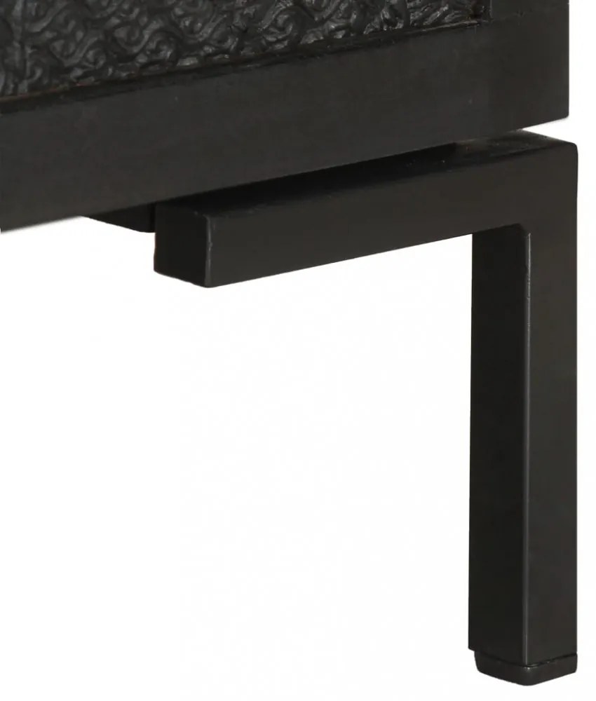 tömör mangófa tálalószekrény 115 x 30 x 76 cm