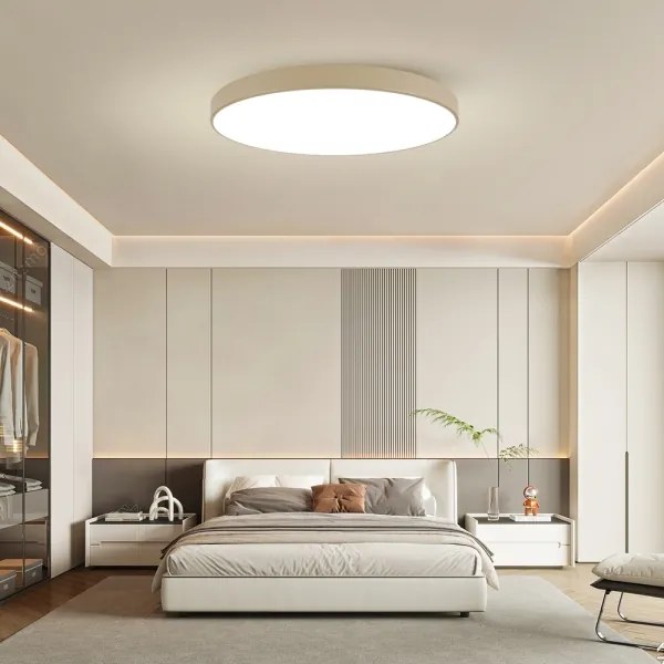 Brilagi-LED mennyezeti lámpatest POOL LED/128W/230V 3000/4500/6000K Ø 100 cm bézs