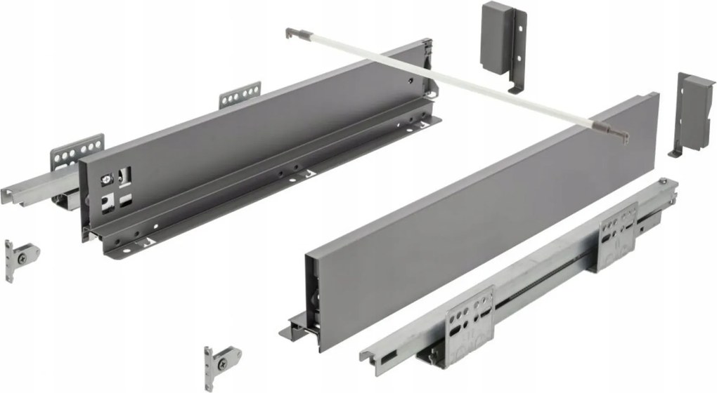 Fiók Gtv Axis Pro 450 mm push to open alacsony antracit H-84 P2O-KPL450A