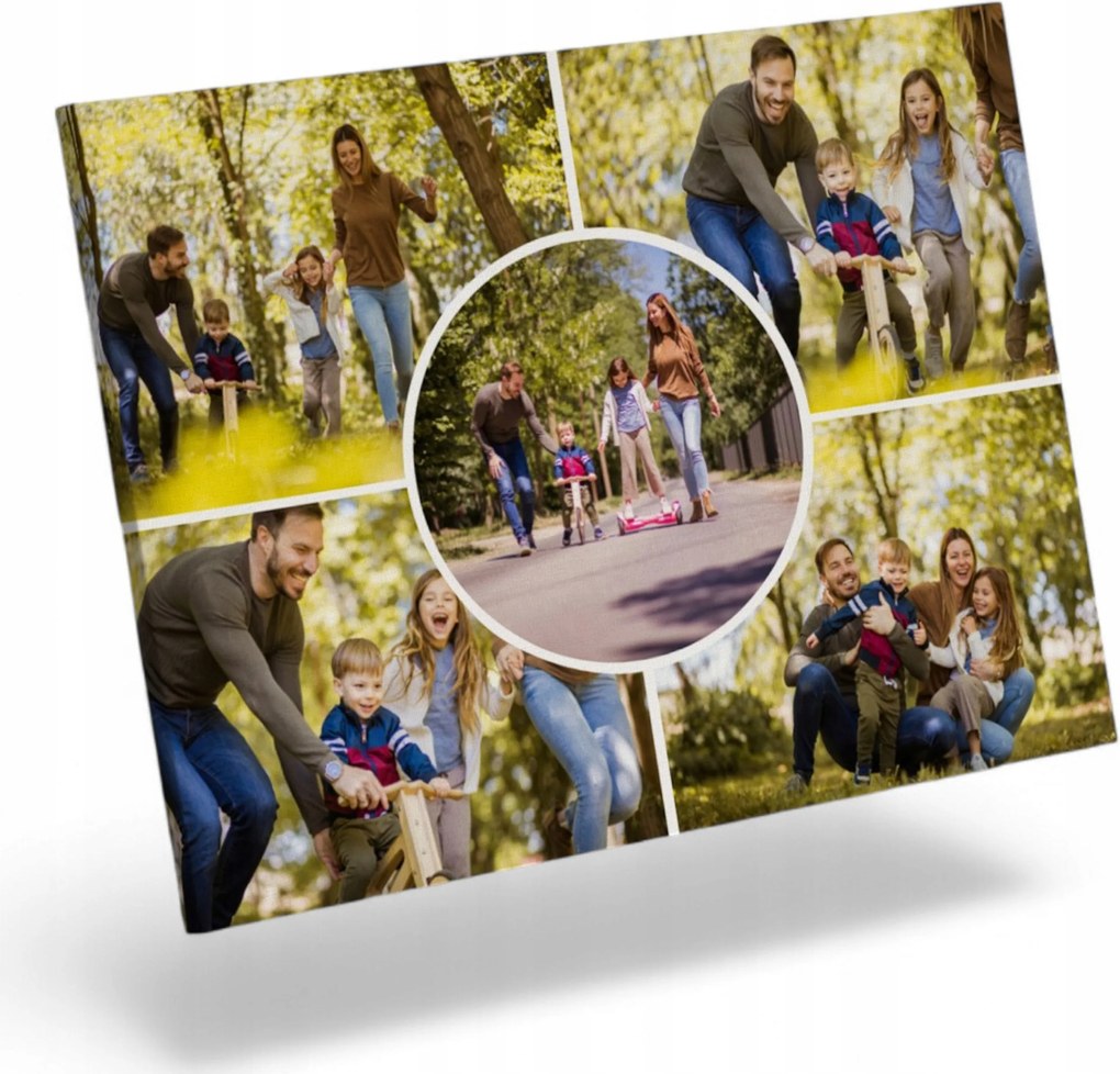 Fotó-vászonkép Az Ön fotója 60x40 Kollázsok Varázsló Minták 5 Fotó