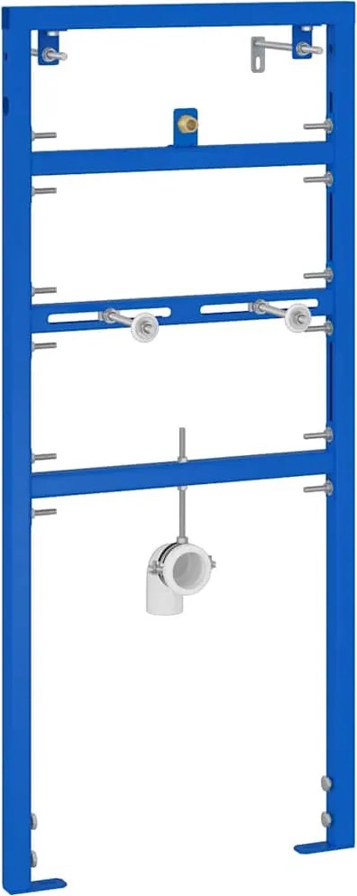 vidaXL Fürdőszoba Fali Támogatás Kék 50 x 3 x 112 cm