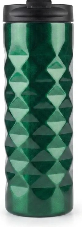 Rozsdamentes termosz MALACHIT 370 ml, zöld