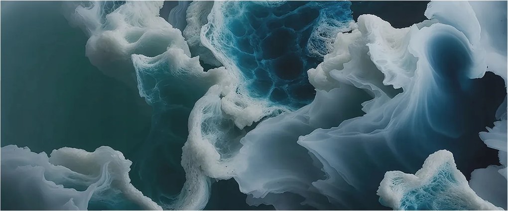 Fotótapéta Flizelin Hálószoba és Nappali Tengeri hullámok 250x104