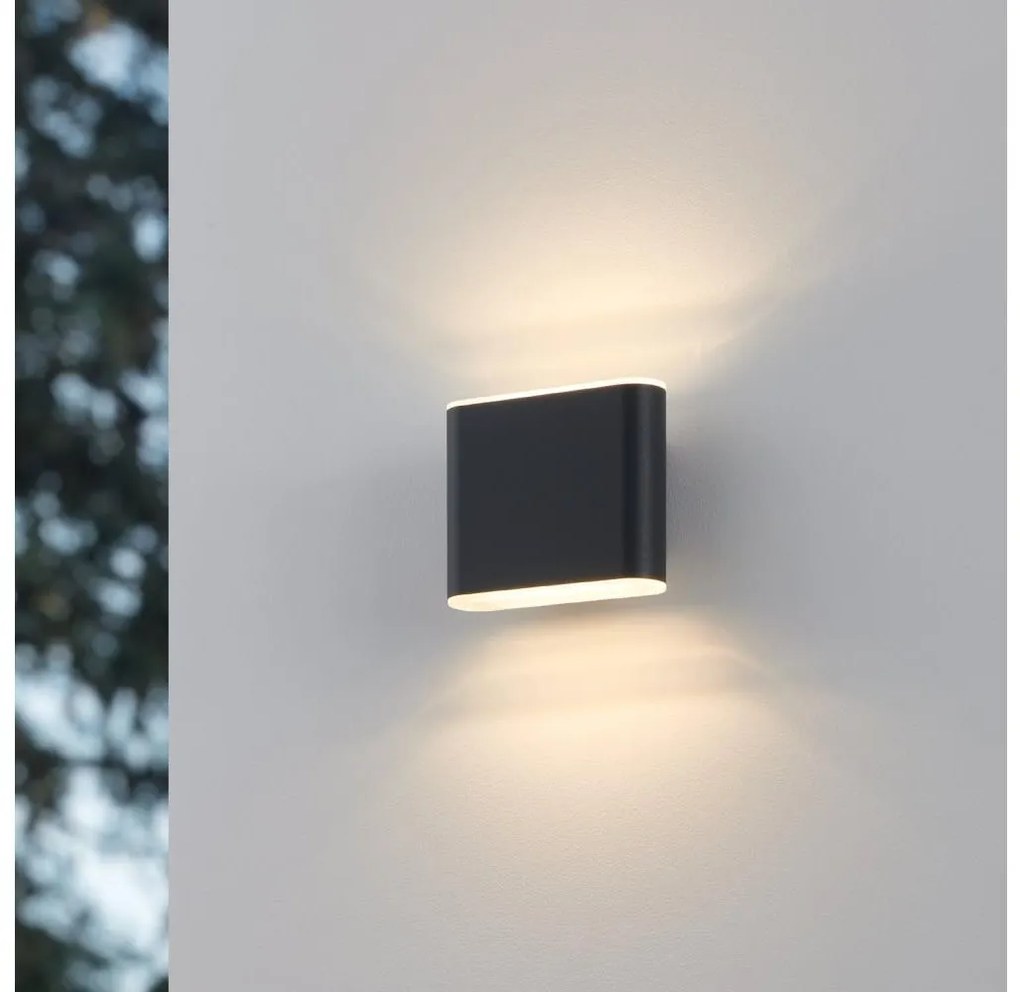 Eglo 901025 - LED Kültéri fali lámpa GRUTTI 2xLED/2,9W/230V IP65