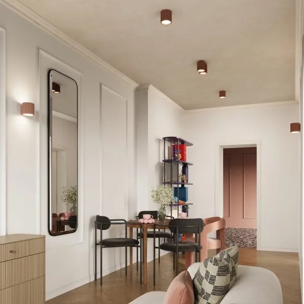 Sollux SL.1806 - AURA fali lámpatest 1xG9/10W/230V barna