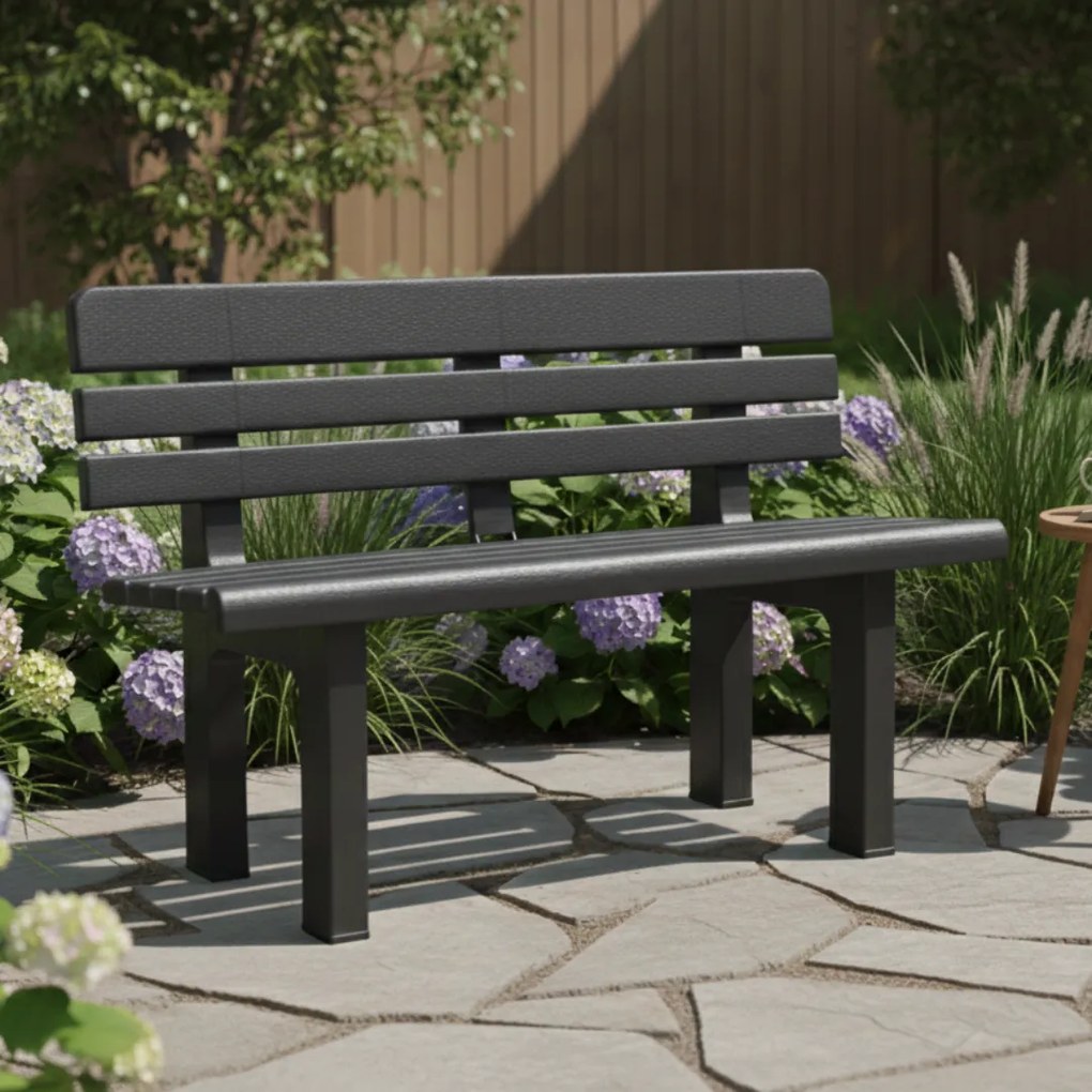 GENZIANA kerti pad, 110x52x71cm, antracit I.P.A.E-Progarden