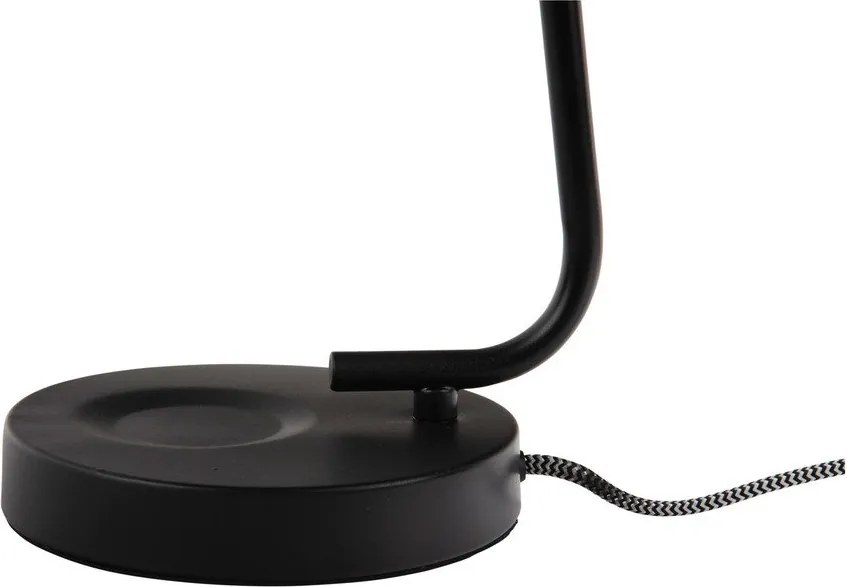 Fekete asztali lámpa (magasság 38,5 cm) Encantar – Leitmotiv