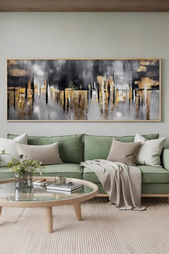 Artsmdfyty11-50120 keretezett MDF falikép, 50 x 120 cm