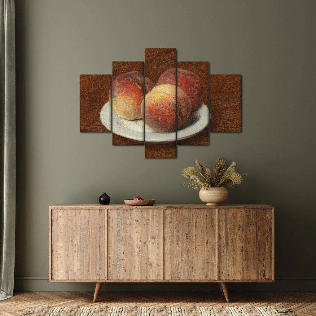 Kép - Henri Fantin-Latour, Three Peaches on a Plate, reprodukciók (150x105 cm)
