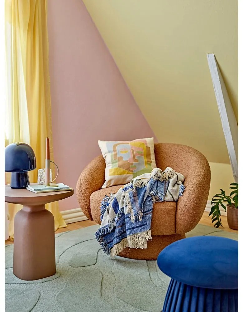 Sötétkék puff Roberta – Bloomingville