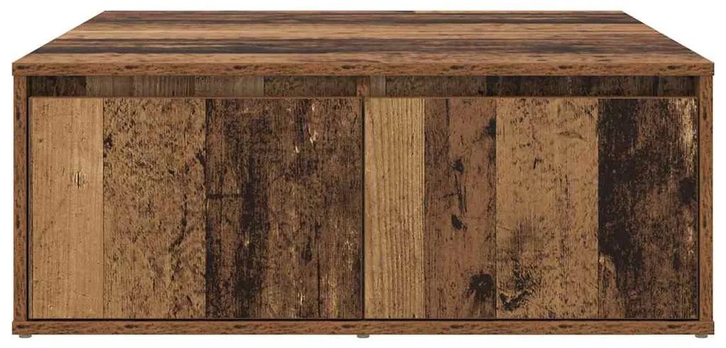 Dohányzóasztal with Drawer Öreg fa 80 x 80 x 31 cm Faanyag