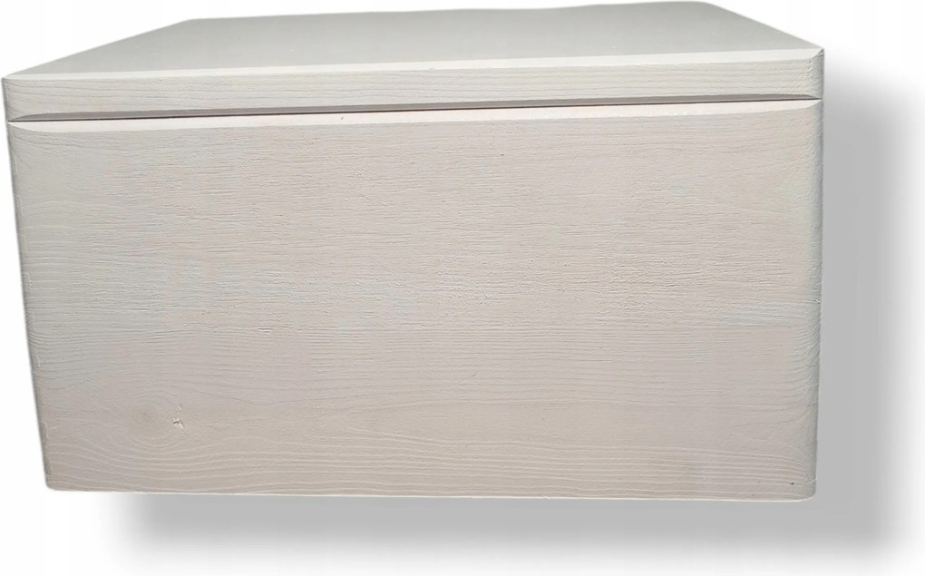 Fa doboz zárható gravírozható alap esküvői ajándék 40x30x23