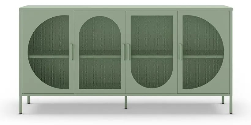 Mentazöld komód 160x90 cm Tayra – Marckeric