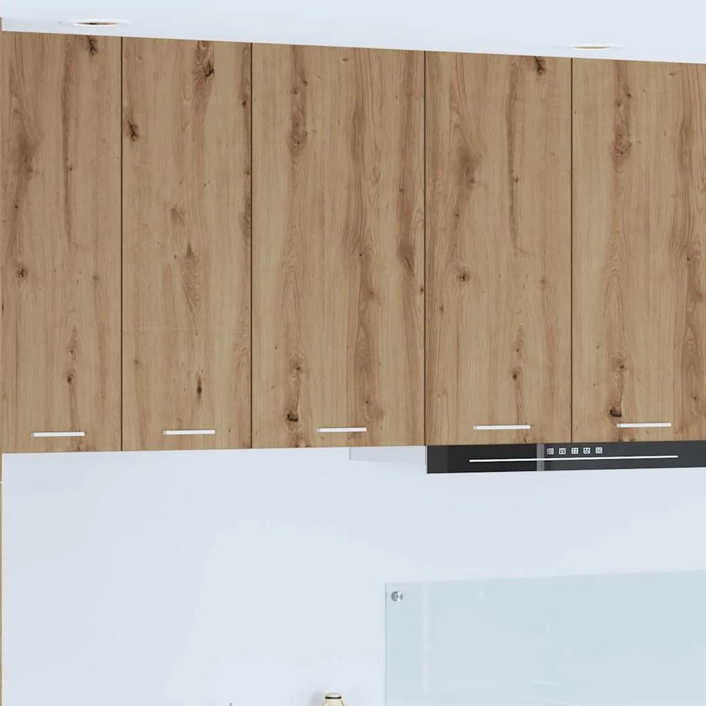 Függő szekrény Riga Artisan tölgy és fehér 40 x 31 x 80 cm