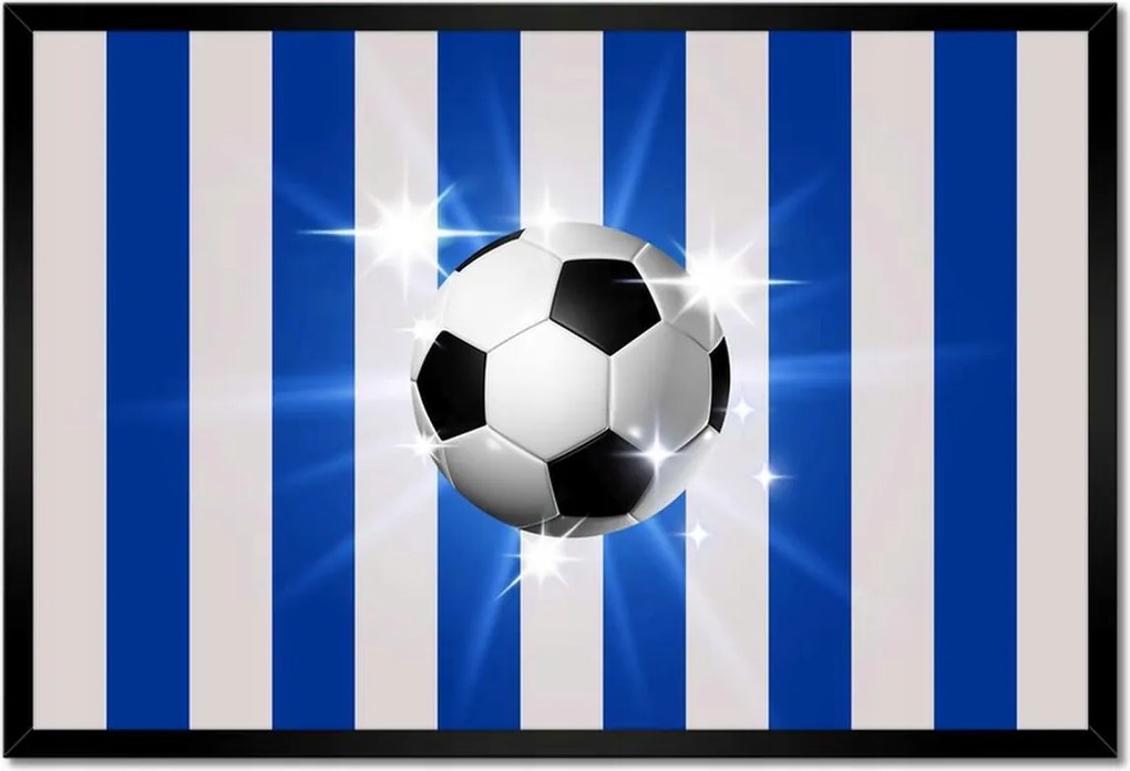 Poszterek keretben 60x40 Foci motívum Csíkok Fűrész