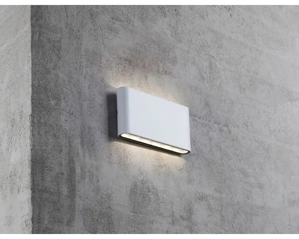 Nordlux - LED kültéri fali lámpatest KINVER LED/8,5W/230V IP54 fehér
