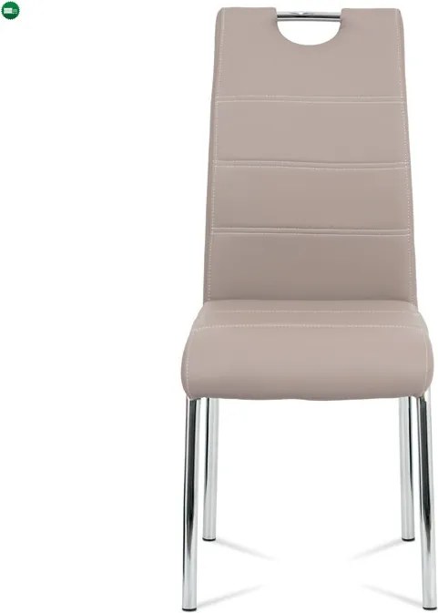 Bézs Étkezőszék Ekolbőr Kárpittal. HC-484 LAN