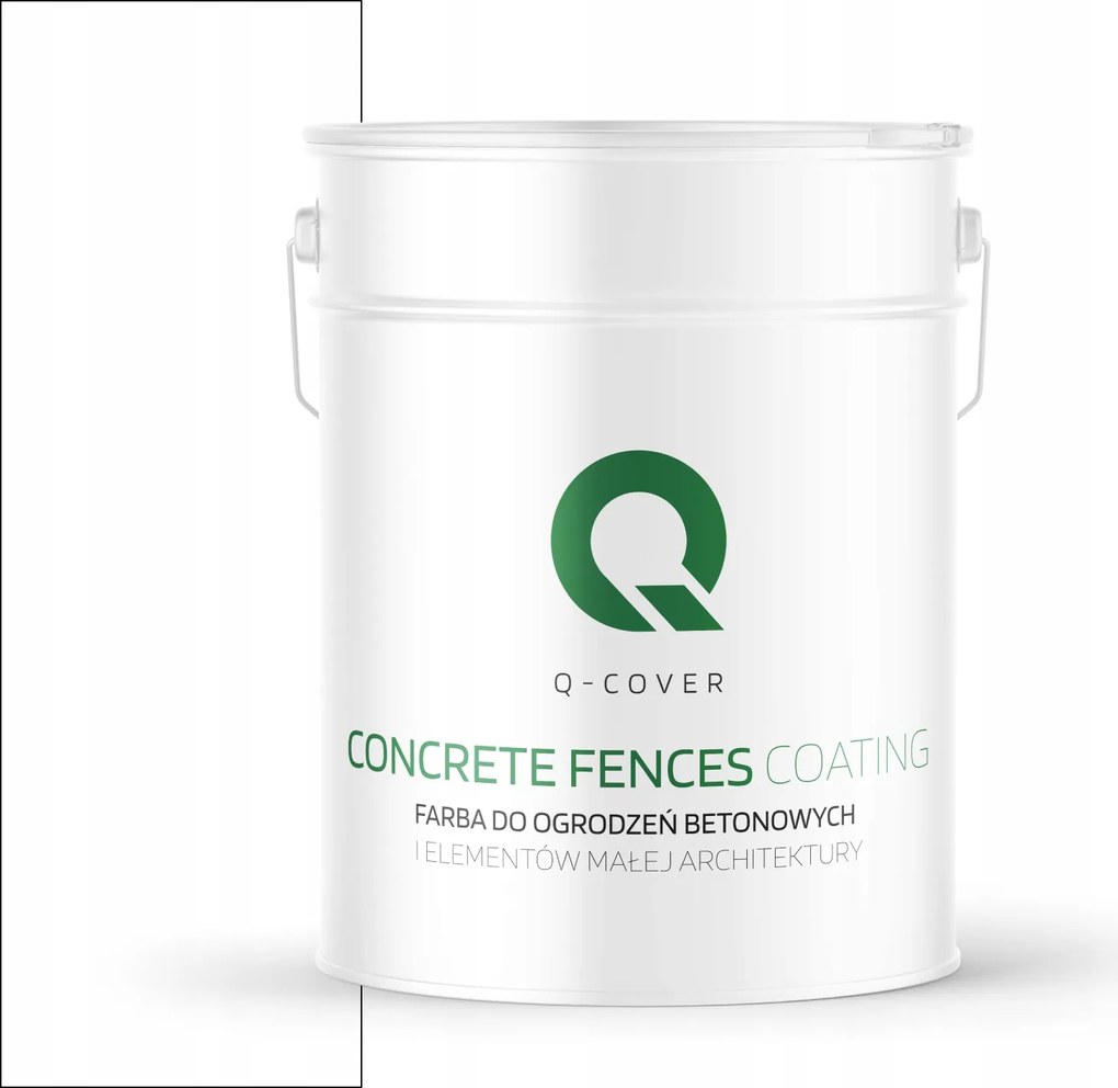 Kerítésfesték Beton Kaspók Kerítéséhez Hófehér Szín 10L
