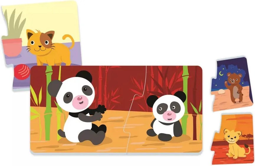 Állatok és kicsinyeik Young&amp;Learner oktatójáték Clementoni