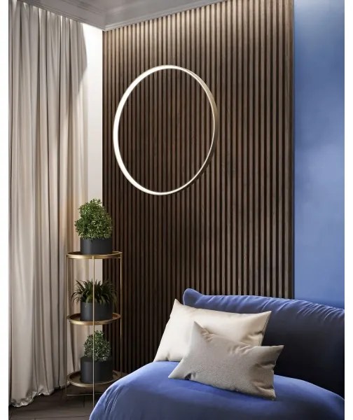 Thoro TH.221 - LED Csillár zsinóron RIO LED/30W/230V CRI95 4000K átm. 55 cm arany