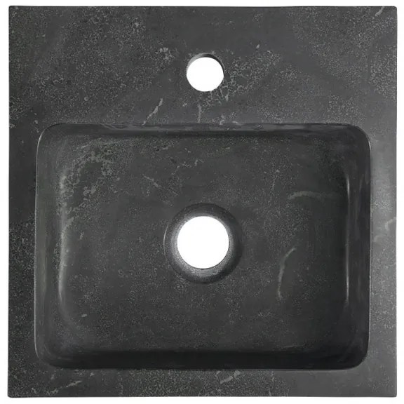 Sapho - BLOK fali mosdó 30x30 cm antracit