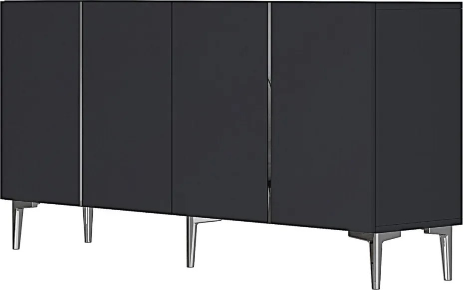 Poli 150 - Anthracite, Silver