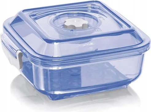 Nagy robusztus négyszögletes vákuumtartály Magic Vac 2,5 L csomagológépekhez