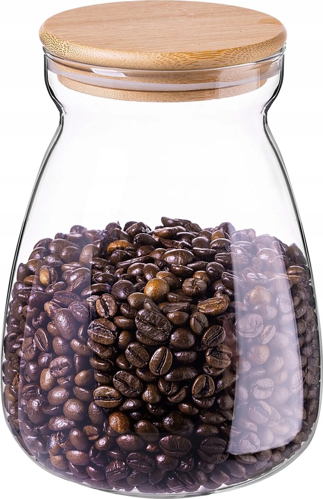 Ételtároló Üveg Ömlesztett Fűszertartó Fedéllel Befőttesüveg 1L 1000 ml