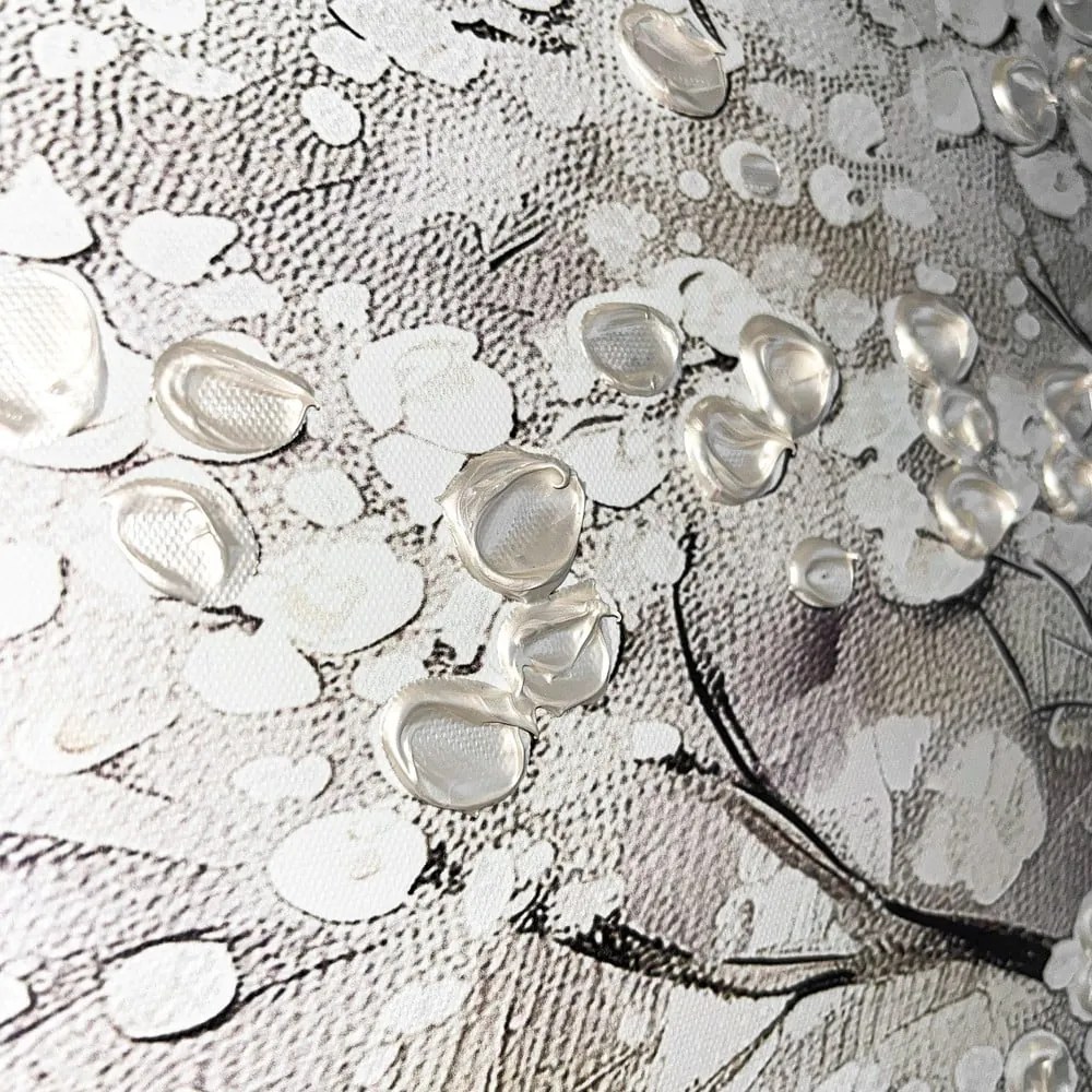 Kép kézzel festett részletekkel 70x100 cm White Tree – Styler