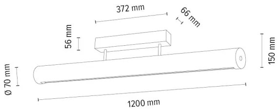 Spot-Light 4017400400000 - LED dimmelhető mennyezeti lámpa LED/34,5W/230V tölgy