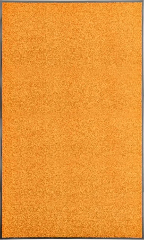vidaXL narnacssárga kimosható lábtörlő 90 x 150 cm