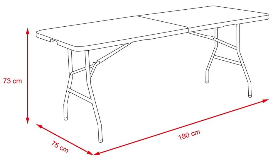 Avenberg KARSTEN Összecsukható asztal / Catering asztal