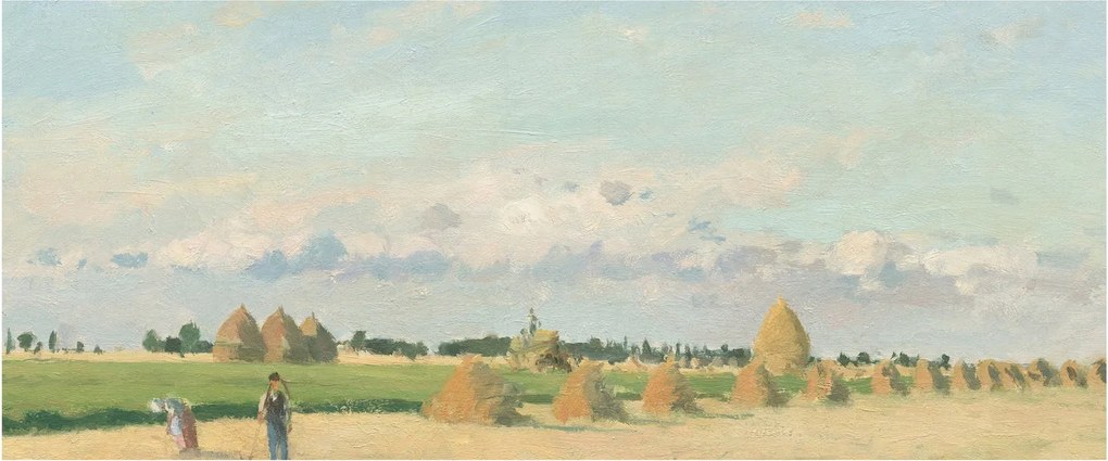 Kép - Camille Pissarro, Landscape, Ile de France, reprodukciók (120x50 cm)
