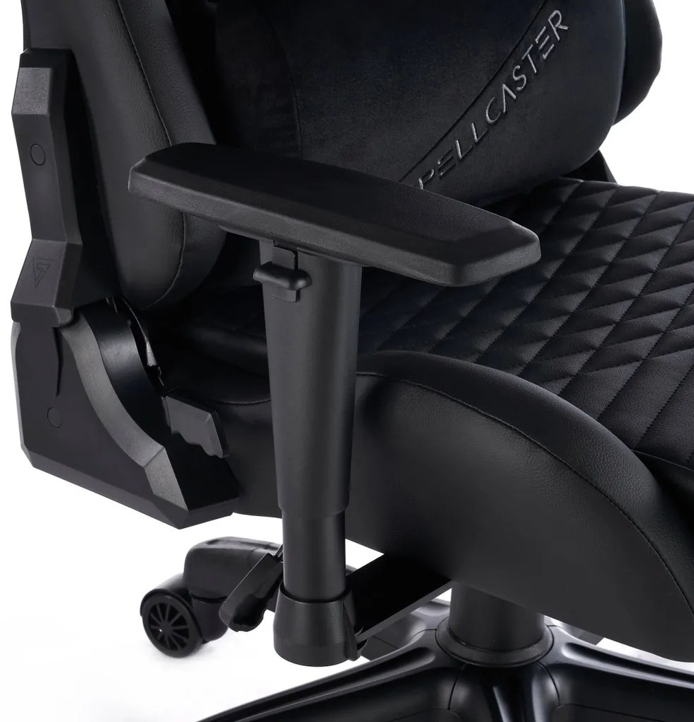 Gamer szék SENSE7 Spellcaster Senshi Edition nagy méret XL fotel, fekete