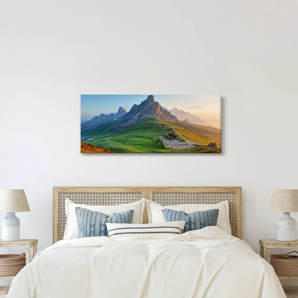 Kép - Dolomitok (120x50 cm)