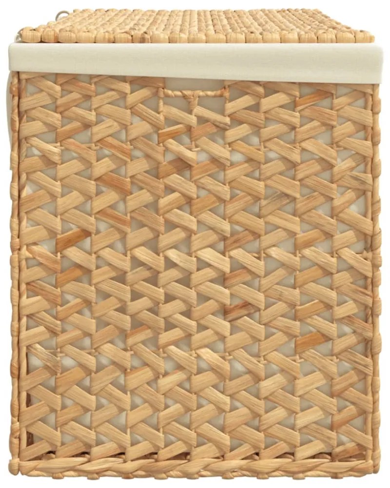 3-rekeszes vízijácint szennyeskosár 75 x 42,5 x 52 cm