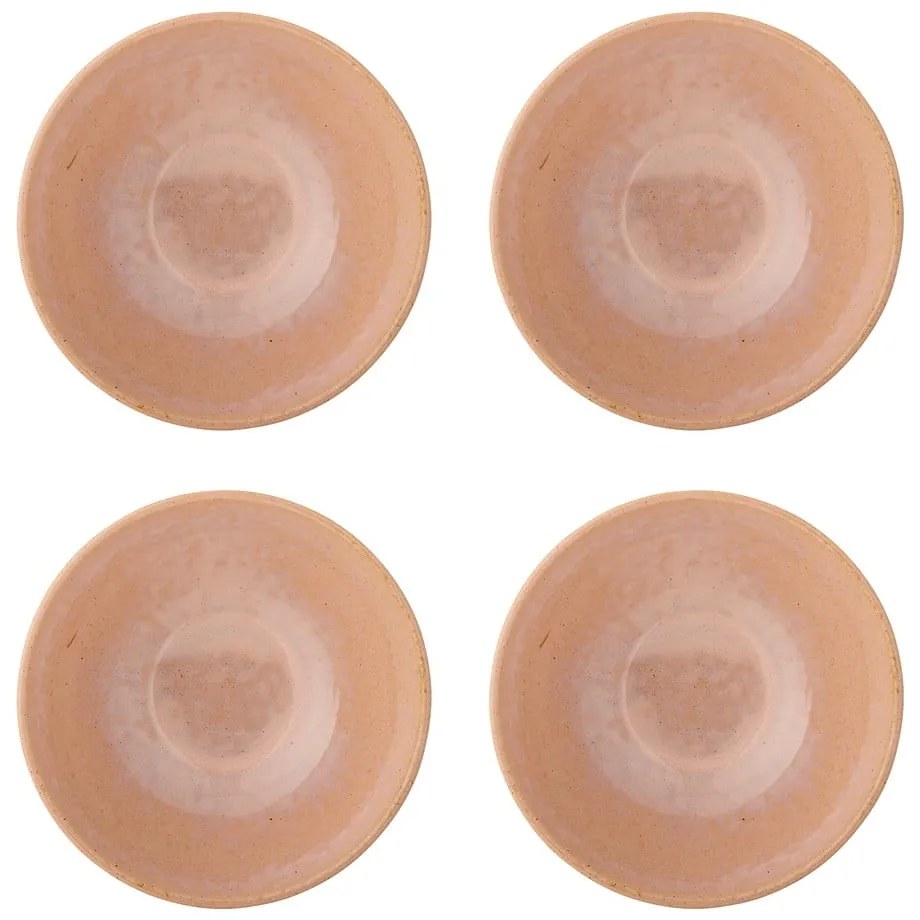 Lazacszínű kőedény tálka szett 4 db-os 890 ml Darlene – Bloomingville