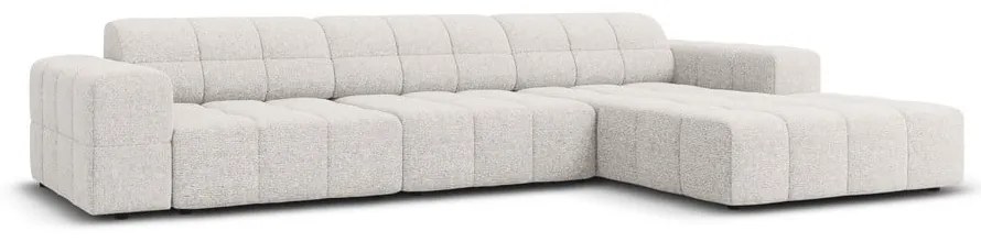 Világosszürke sarokkanapé (jobb oldali) Chicago – Cosmopolitan Design