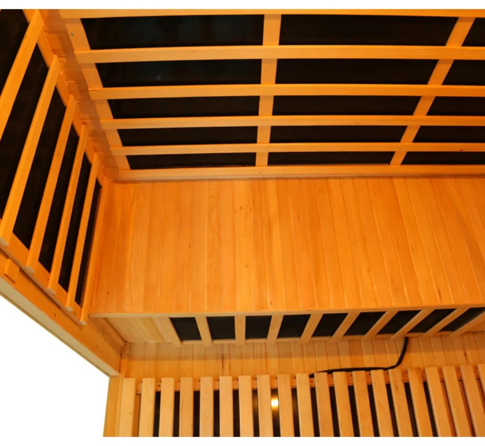 Sauna DeLuxe 3300 Carbon, barna