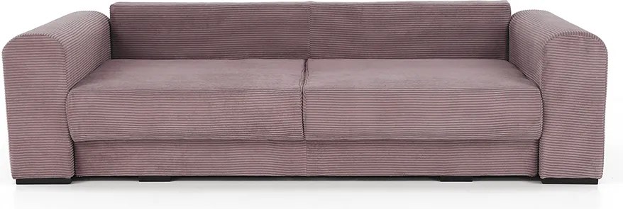Extra tágas kanapé, lila, őreg rózsaszín, bézs színű, GILEN BIG SOFA