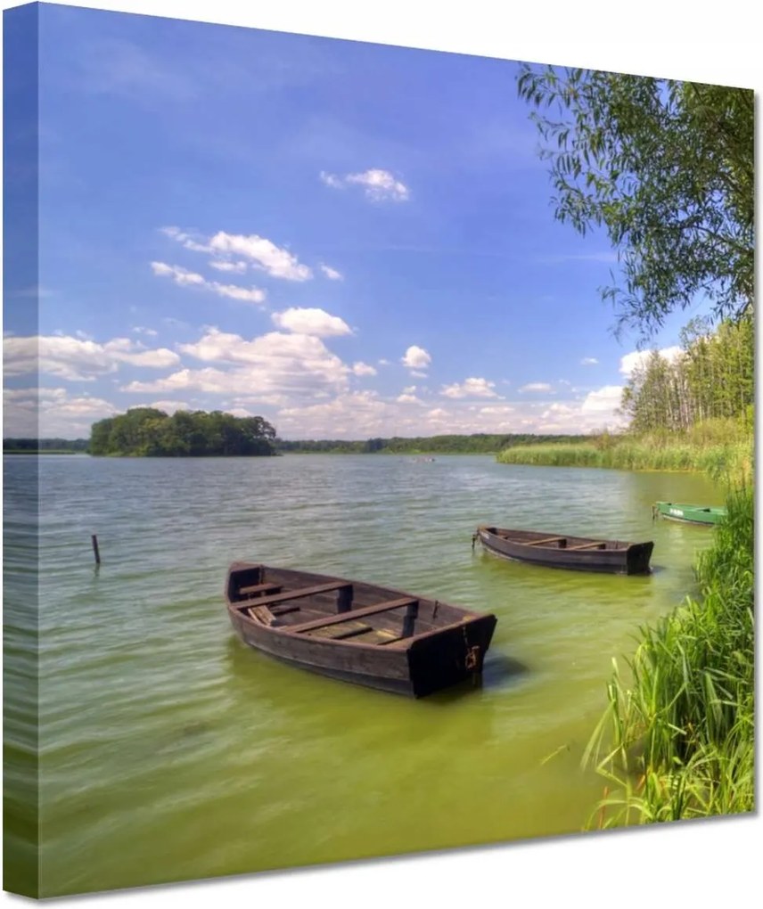 Vászonkép 20x20 Séta a Wolsztyn parkban