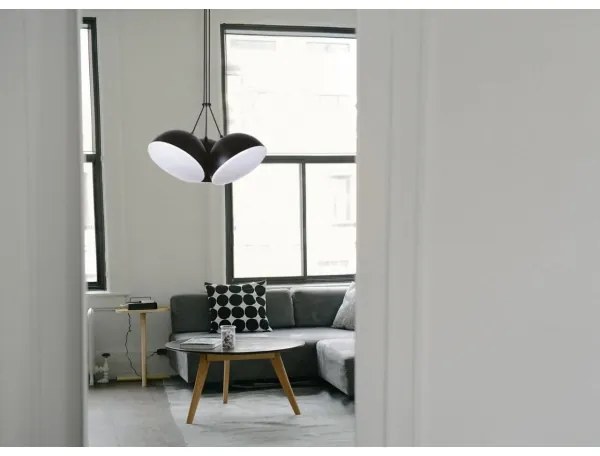 Klausen 143000 - LED Csillár zsinóron CROWD 3xLED/20W/230V fekete