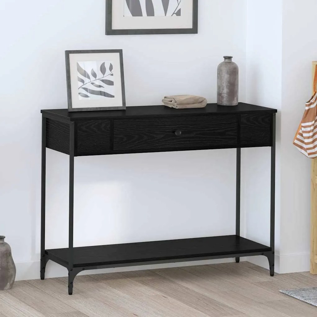 Konzolasztal Other Musta tammi 100 x 34.5 x 75 cm Faanyag