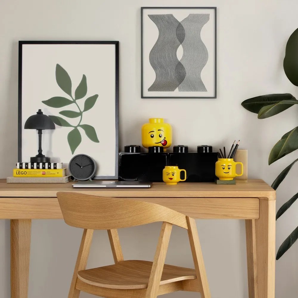 Sárga kerámia gyerek bögre 255 ml Head – LEGO®