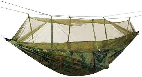 Santiago Army Tourist függőágy 260x140cm hálóval