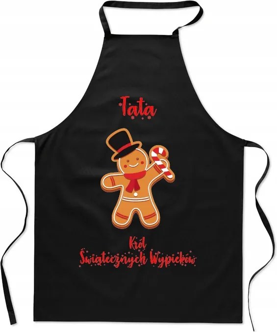 Karácsonyi konyhai kötény Apa a karácsonyi sütemények királya